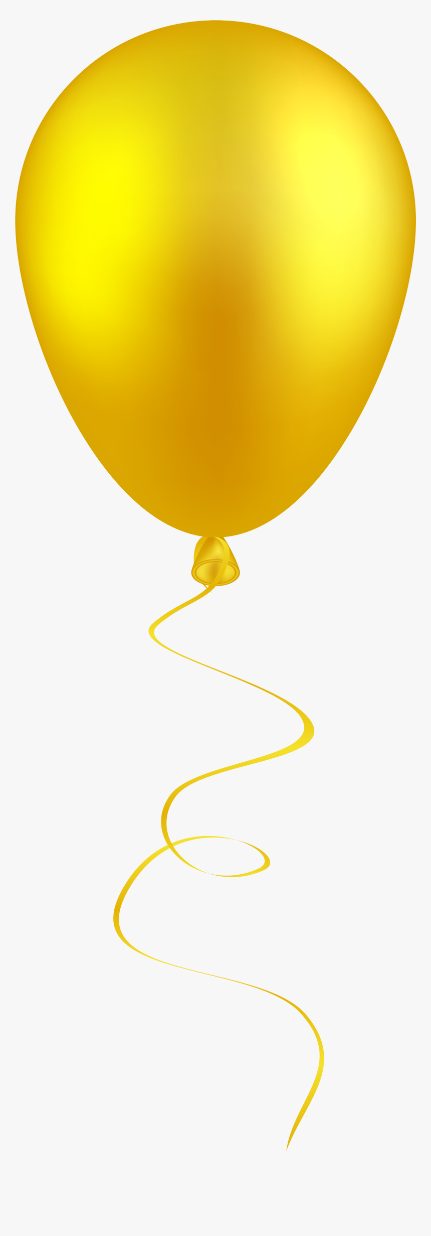 Gold Balloons Png, Transparent Png