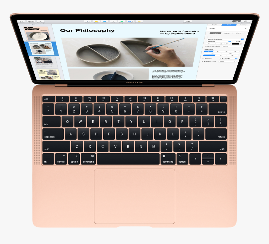Macbook Air 2019 Keyboard, HD Png Download