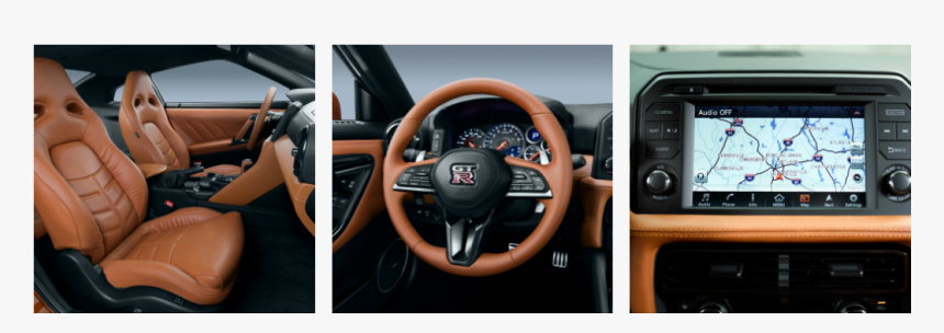 Interior Of All New Nissan Gt-r - Steering Wheel, HD Png Download