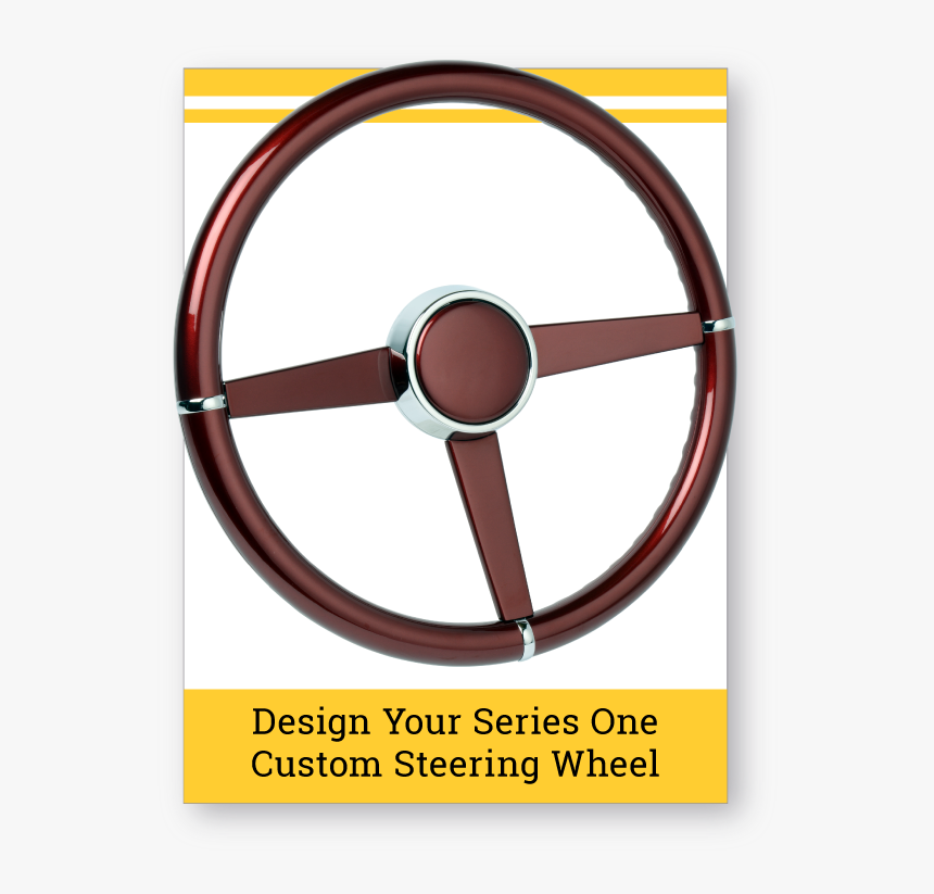 Series One Custom Steering Wheel Builder - Custom Classic Steering Wheel, HD Png Download