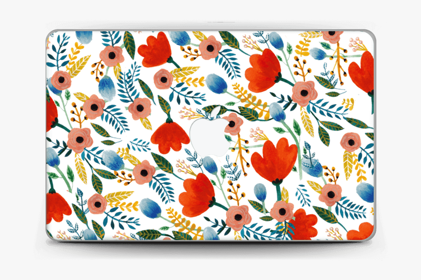 Rosa S Flowers Skin Macbook Air 11” - Floral Design, HD Png Download