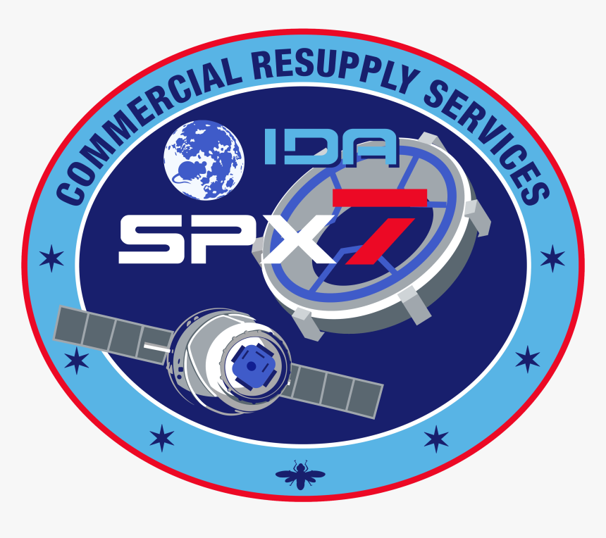 Spacex Crs 7 Patch - Airplane, HD Png Download