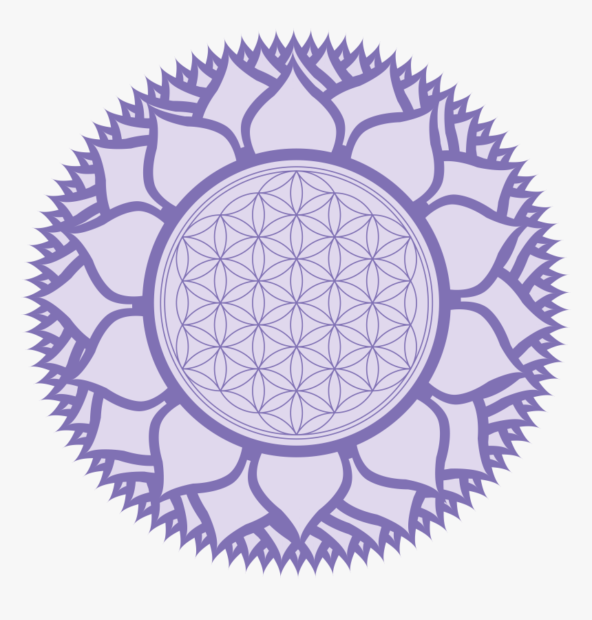 Above Crown Chakra, Or Sahaswara - Crystal Grid Chakra 1, HD Png Download