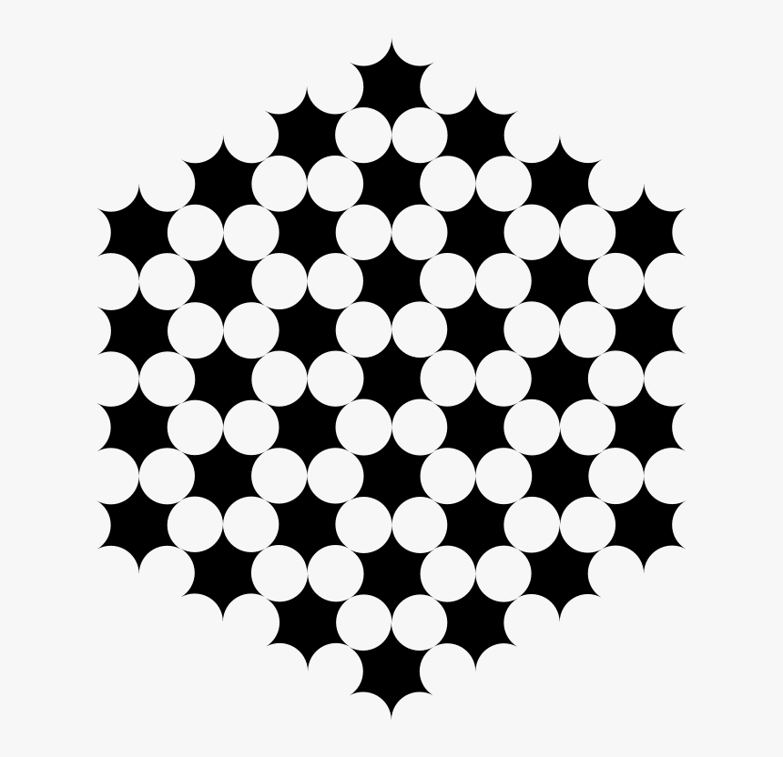 Rounded - Star - Clip - Art - Outline - Single Molecule Science Unsw, HD Png Download