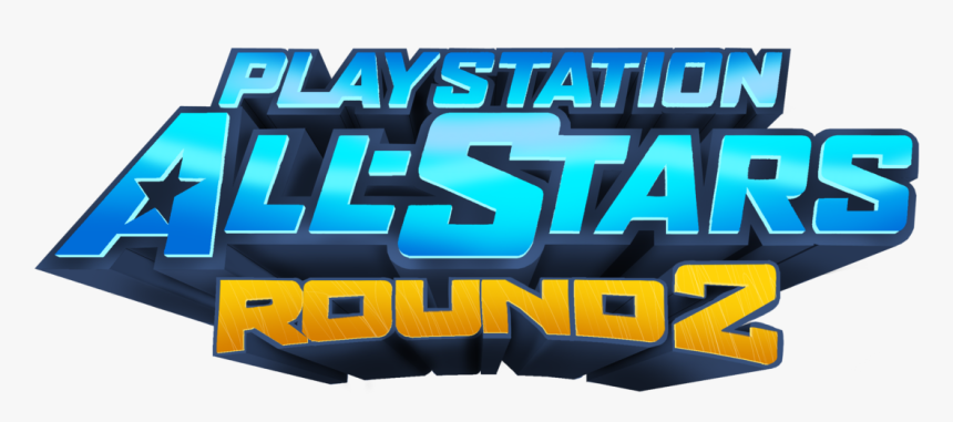Playstation All Stars Round 2 Fan Made Logo By Playstation - Playstation Allstars Battle Royale Logo Png, Transparent Png