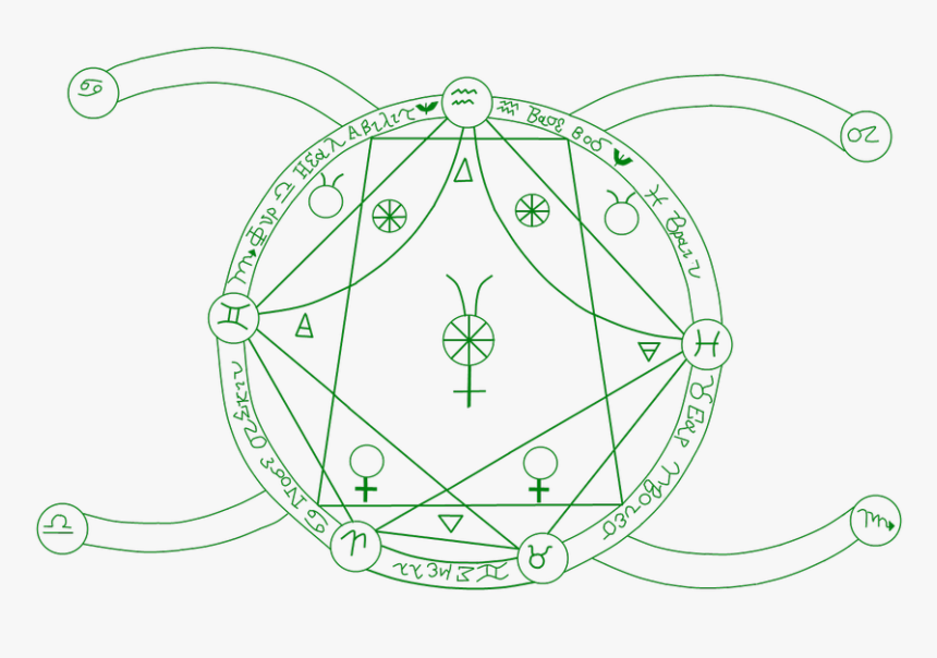 Circle With Slash Lineart - Circle, HD Png Download