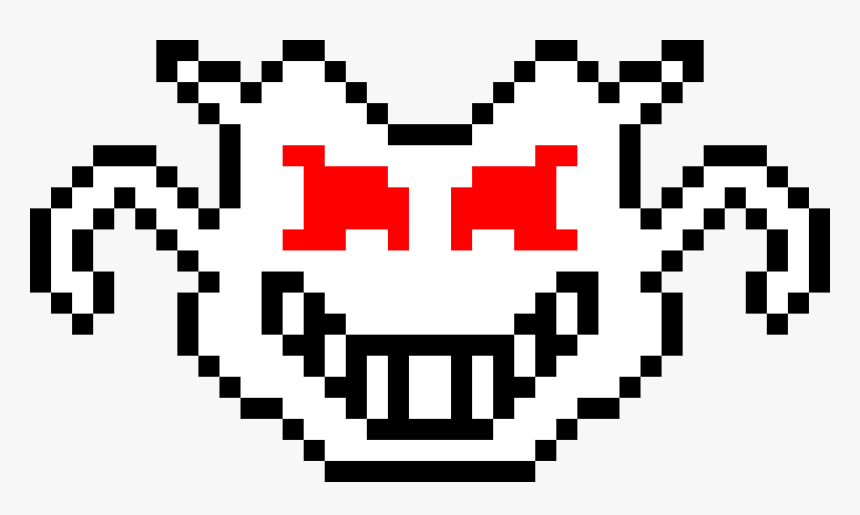 Mega Sans Head - Pixel Art Cat Face, HD Png Download