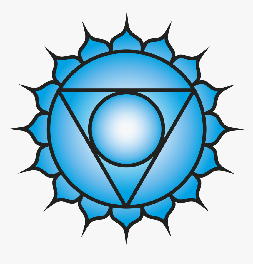 Throat Chakra Symbol - Throat Chakra Png, Transparent Png