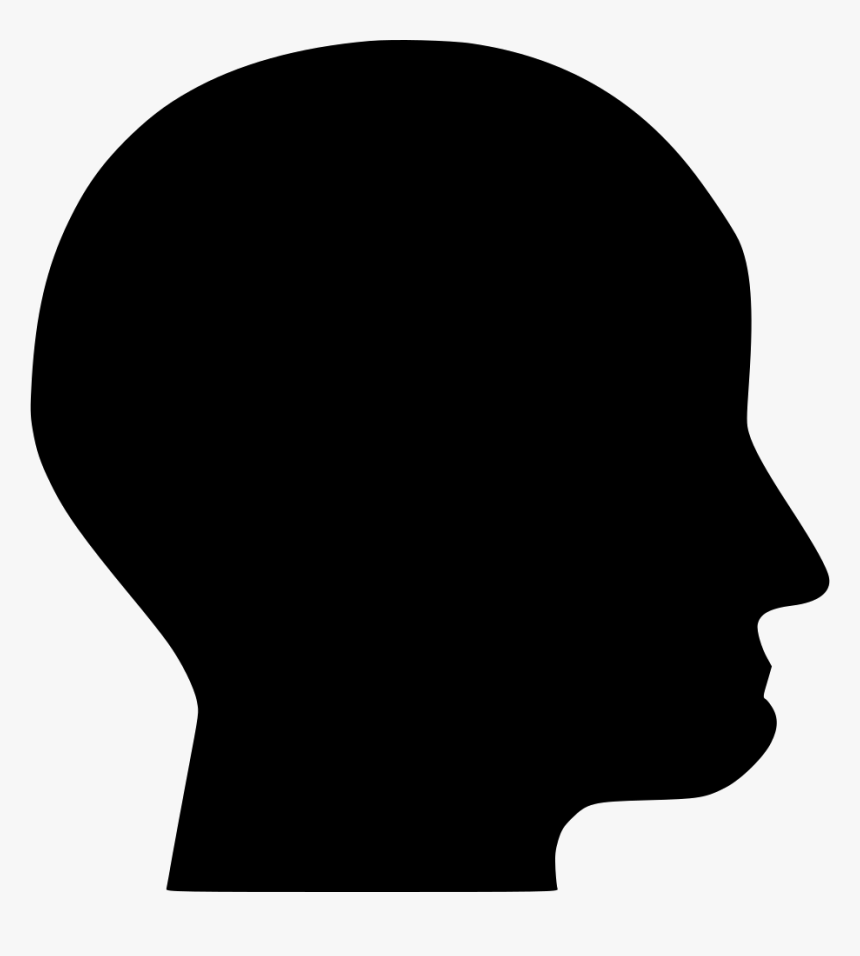 Head Head Silhouette Side, HD Png Download , Transparent Png Image