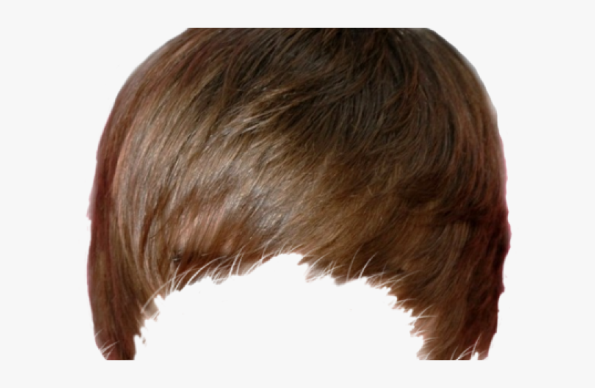 Brown Hair Clipart Ssumit49 - Justin Bieber Hair Png, Transparent Png