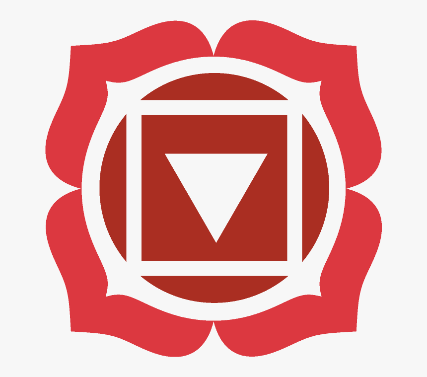 Root Chakra Sticker - Root Chakra Symbol Png, Transparent Png