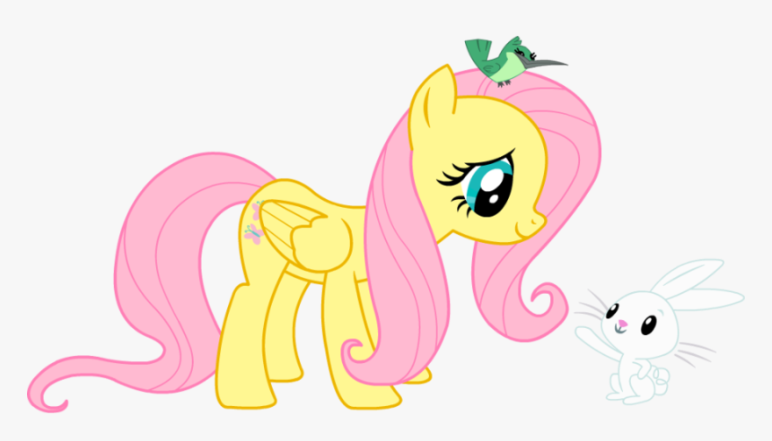 Fluttershy - Pony Friendship Is Magic Fluttershy, HD Png Download