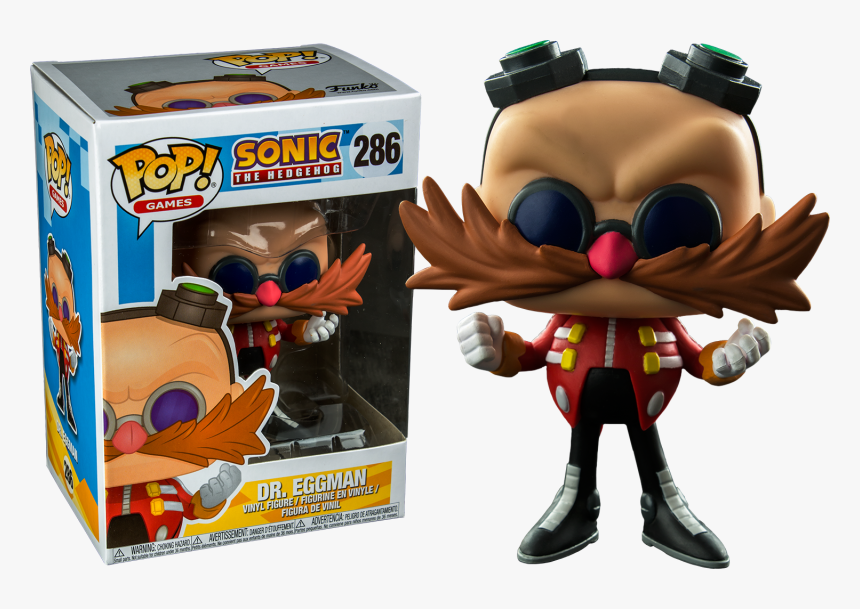 Sonic The Hedgehog - Dr Eggman Funko Pop, HD Png Download