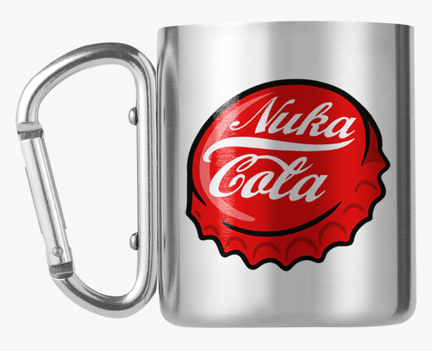 Fallout Nuka Cola Carabiner Mug - Fallout Bottle Cap Png, Transparent Png