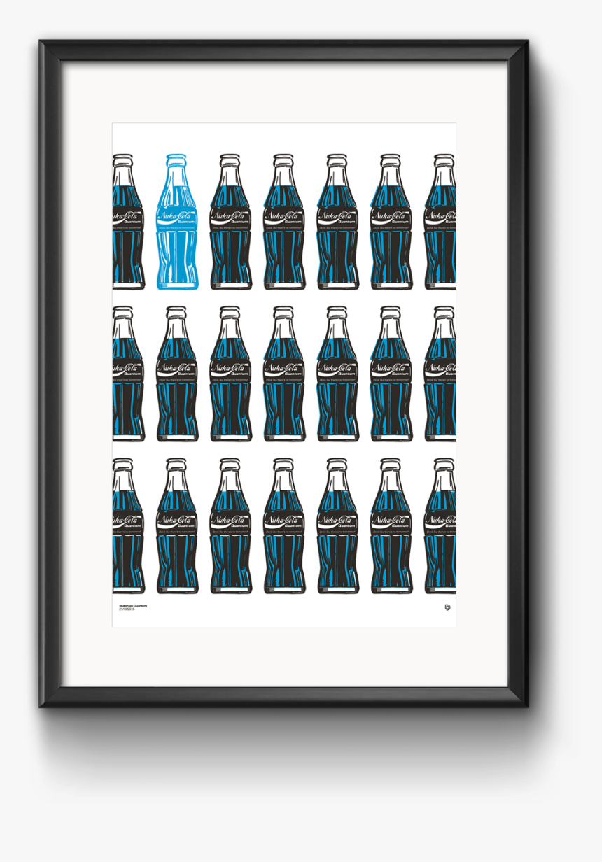 Image Of Nuka Cola Quantum Print - Distilled Beverage, HD Png Download