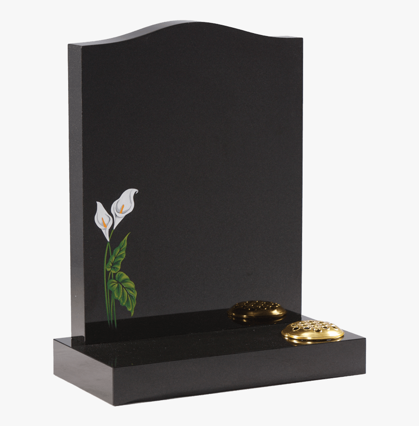 Headstone And Memorial Services Slough And Maidstone - Black Granite Ogee Headstone, HD Png Download