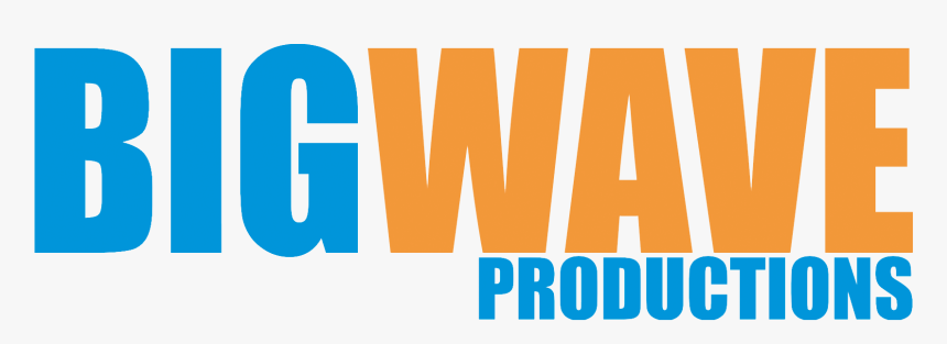 Transparent Wave Design Png - Big Wave Productions, Png Download
