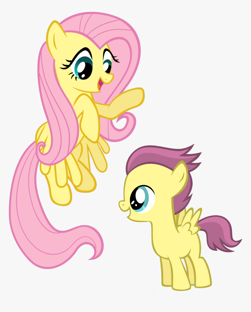 Post 124 0 22891700 1337732669 Thumb - My Little Pony Fluttershy Sister, HD Png Download