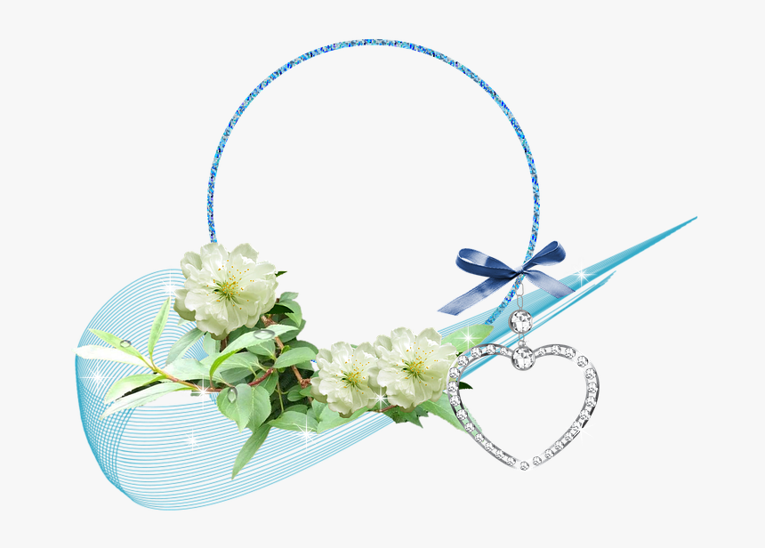 Cluster, Blue Wave, Parelhart, White Flowers - Clusters Png Blue, Transparent Png