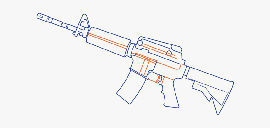 Assault Rifle, HD Png Download