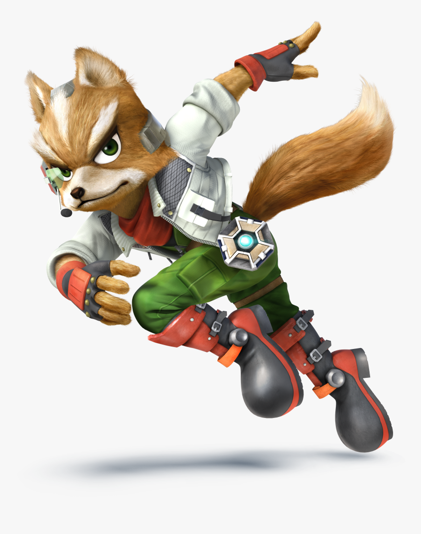 Fox Super Smash Bros Wii U, HD Png Download