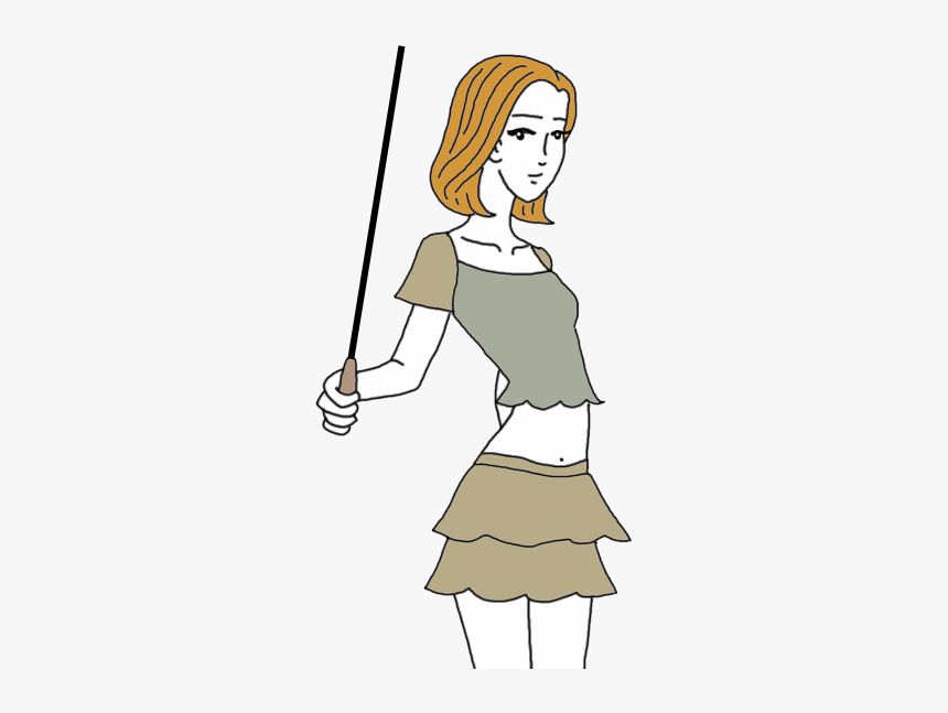 Dreaming And Meanings Baton Or Wand - Cartoon, HD Png Download