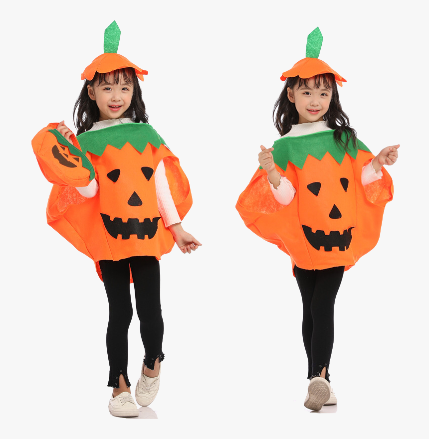 Halloween Costume Children S Pumpkin Costume Show Witch - Shopee Halloween Costume For Kids, HD Png Download