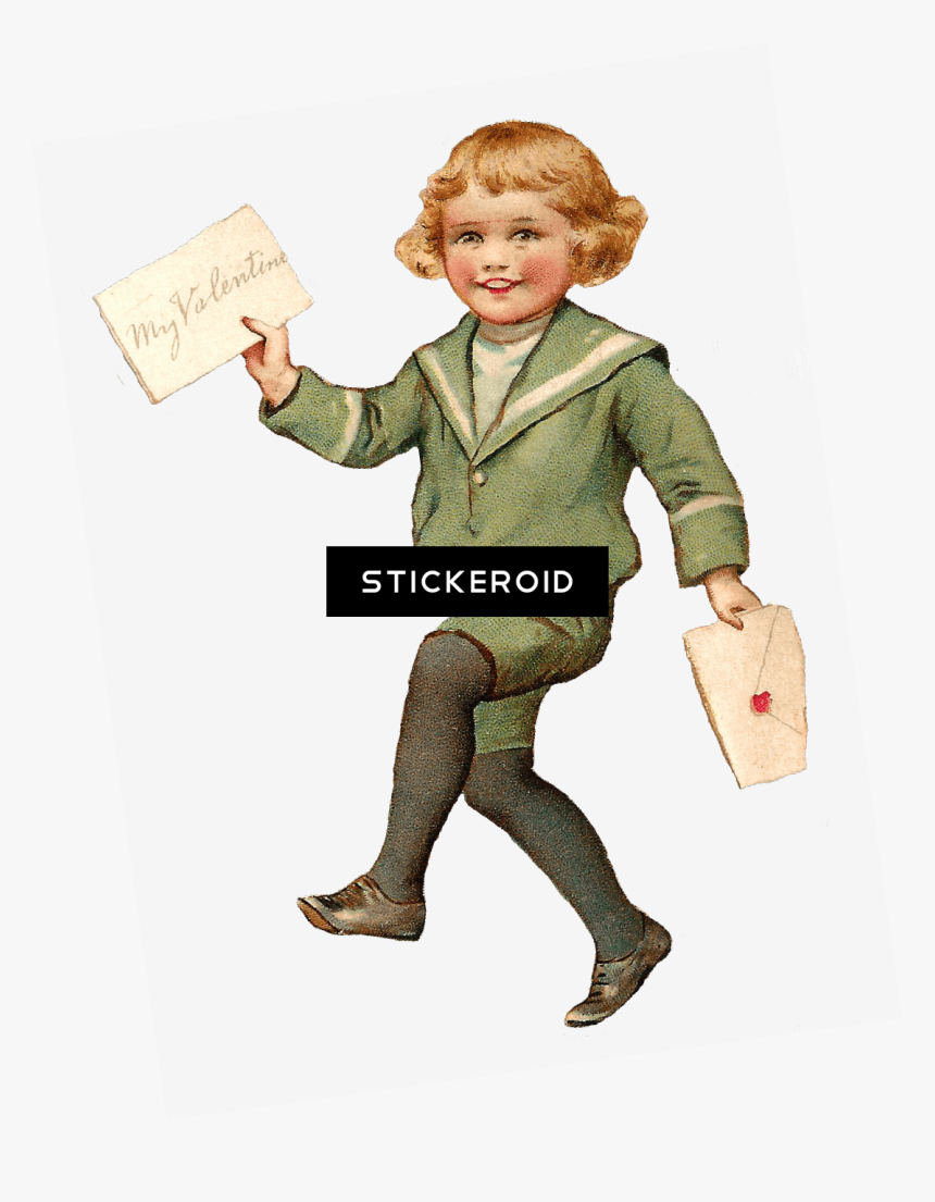 Retro Boy , Png Download - Girl, Transparent Png