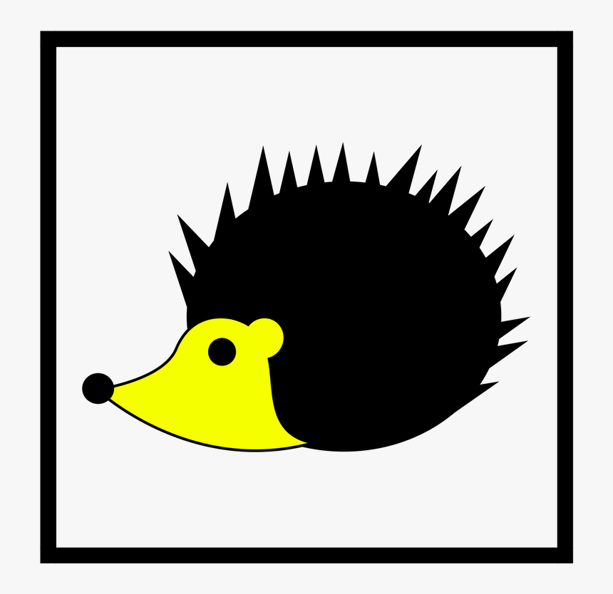 Porcupine In A Box - Desenhos De Porco Espinho, HD Png Download