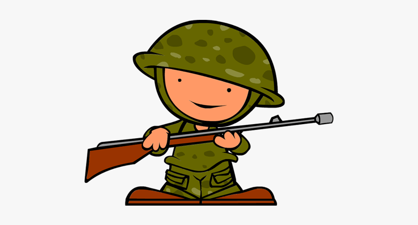 Veteran Cartoon Clip Art - Soldier Clipart, HD Png Download