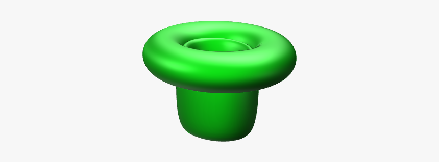 Super Mario Warp Pipe - Circle, HD Png Download