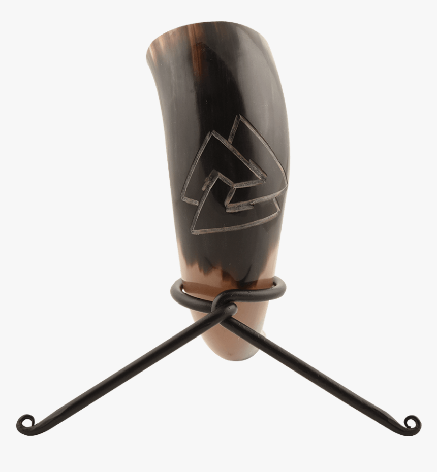 Valknut Drinking Horn With Stand - Sword, HD Png Download