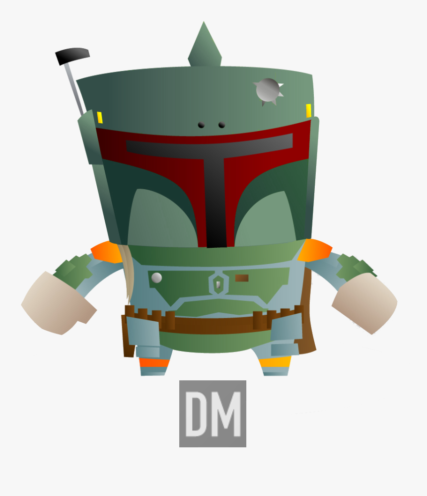 Transparent Boba Fett Clipart - Boba Fett, HD Png Download