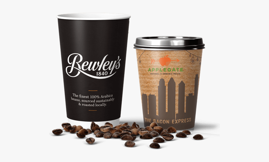 Printed Paper Cups From Cup Print Ireland - Paper Cup Printing Png, Transparent Png
