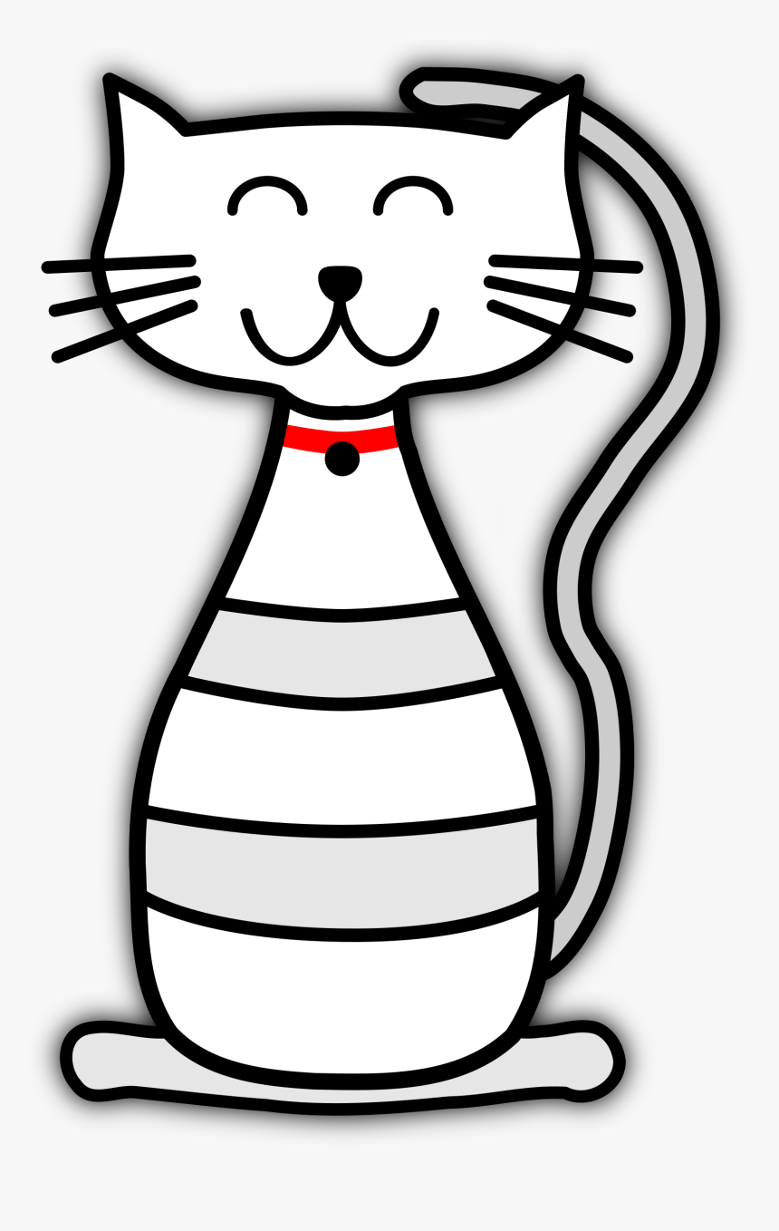 Kittens Clipart Whisker On Kitten - Cat And Girl Clipart, HD Png Download