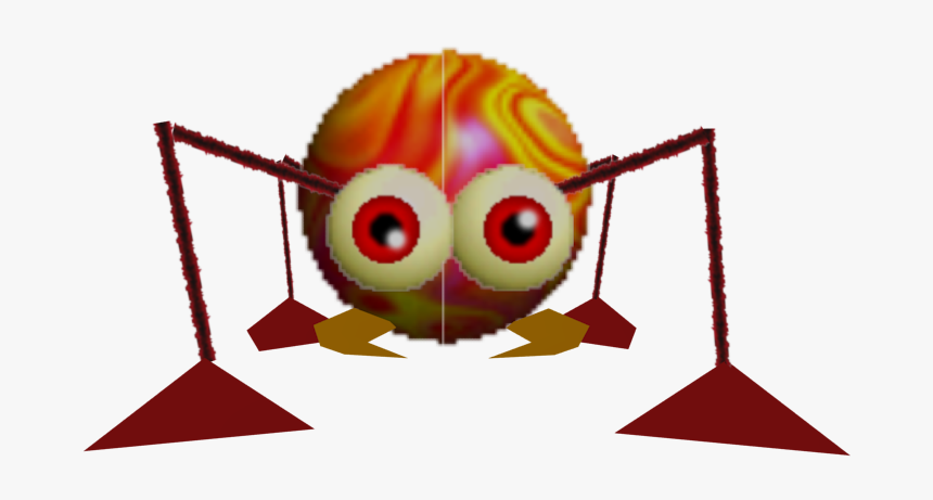 1706 - Scuttlebug Mario 64 Png, Transparent Png