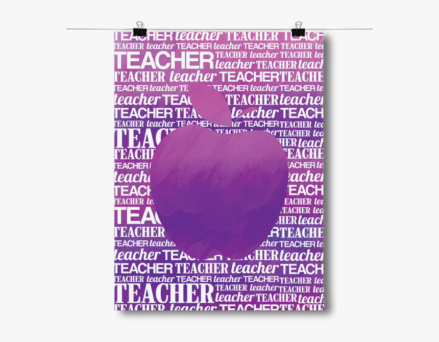 Inspired Posters Apple Silhouette - Poster, HD Png Download