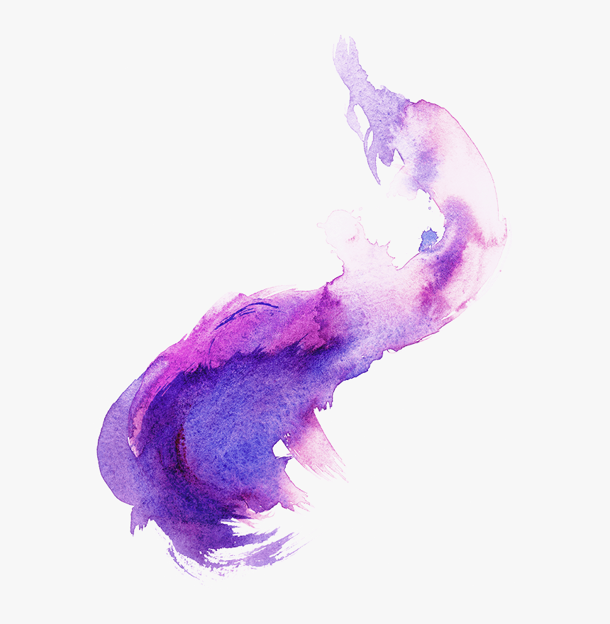 Transparent Purple Watercolor Png , Png Download - Png Purple, Png Download