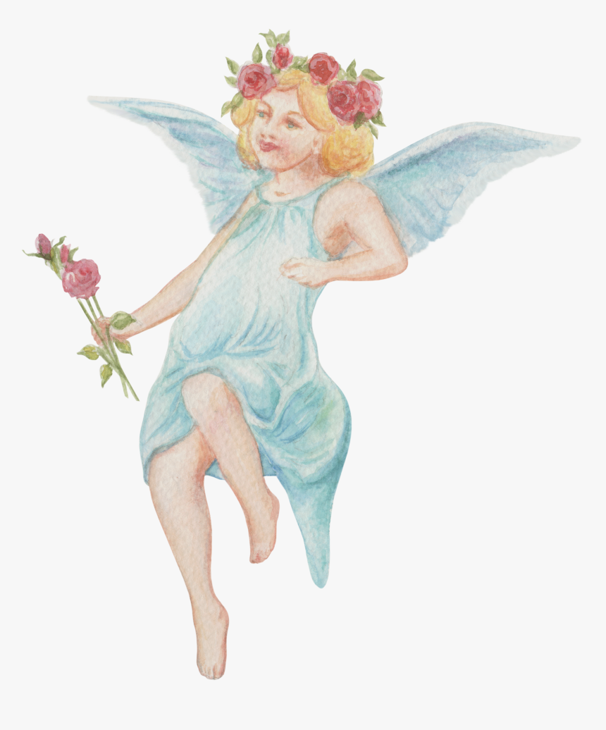 Angel Clip Art - Angel Clip Art Painted, HD Png Download