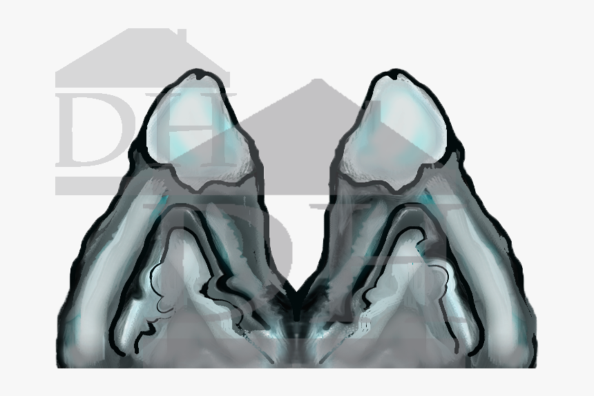 Snowy Mountains Watercolor - Illustration, HD Png Download