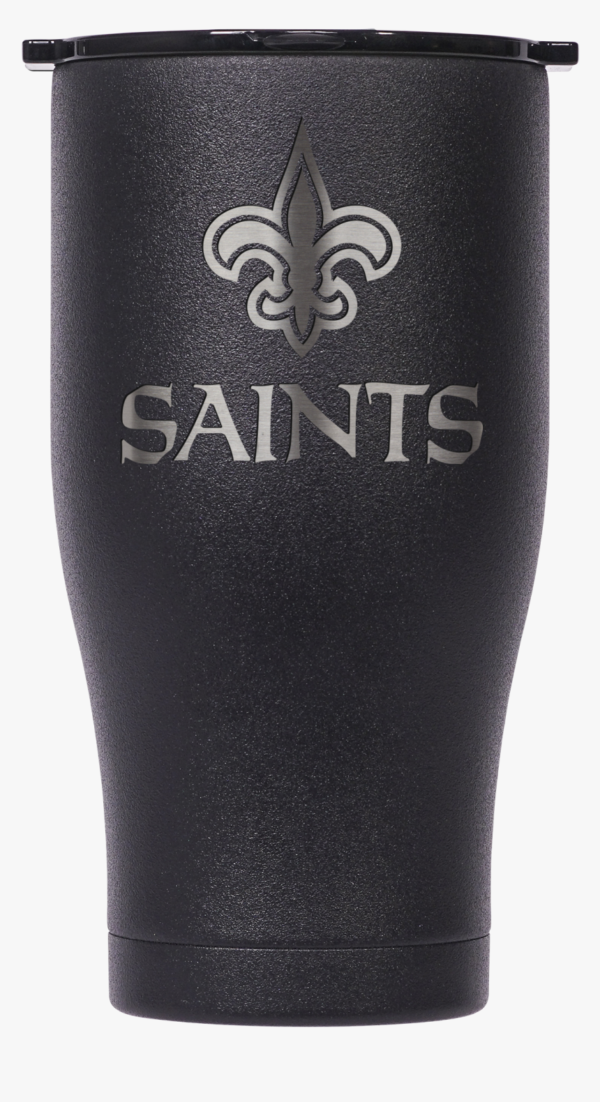 New Orleans Saints Black/gold Etched Chaser 27oz - Pint Glass, HD Png Download