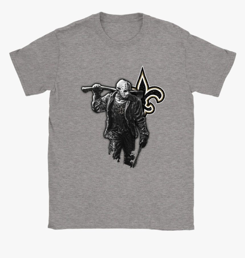 Jason Voorhees New Orleans Saints Ready For Horrors - T Shirt Pokémon One Piece, HD Png Download