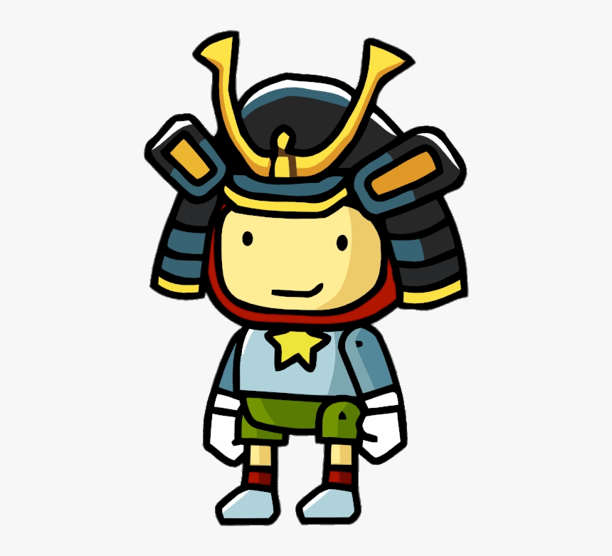 Samurai Helmet - Maxwell Scribblenauts Png, Transparent Png