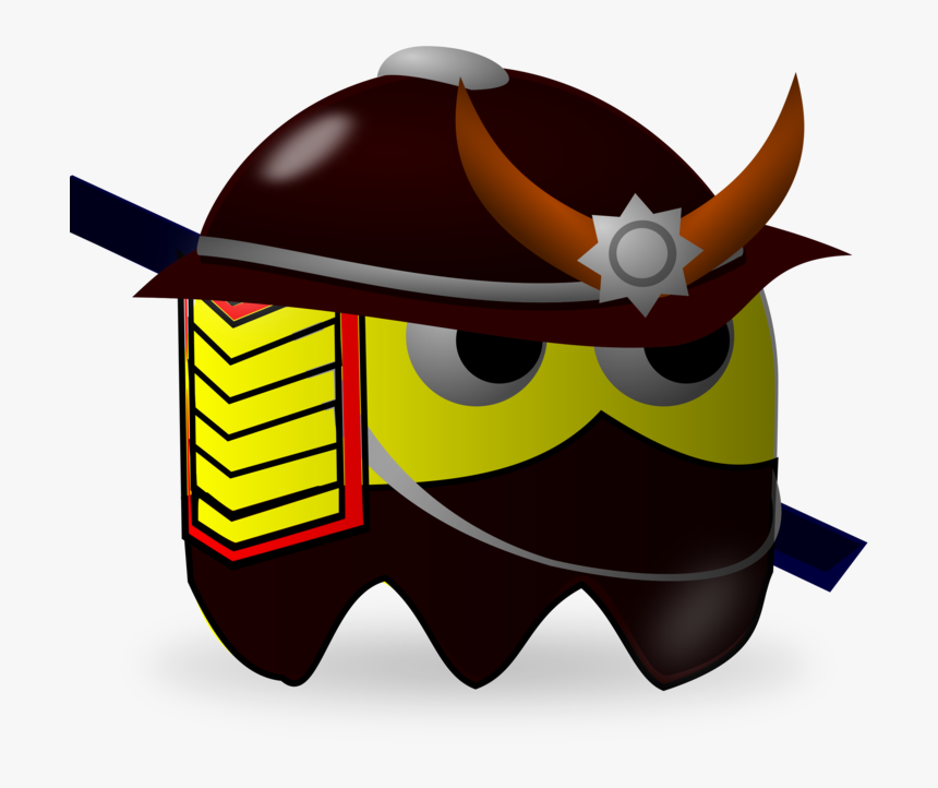 Transparent Samurai Helmet Png - Pacman Samurai, Png Download