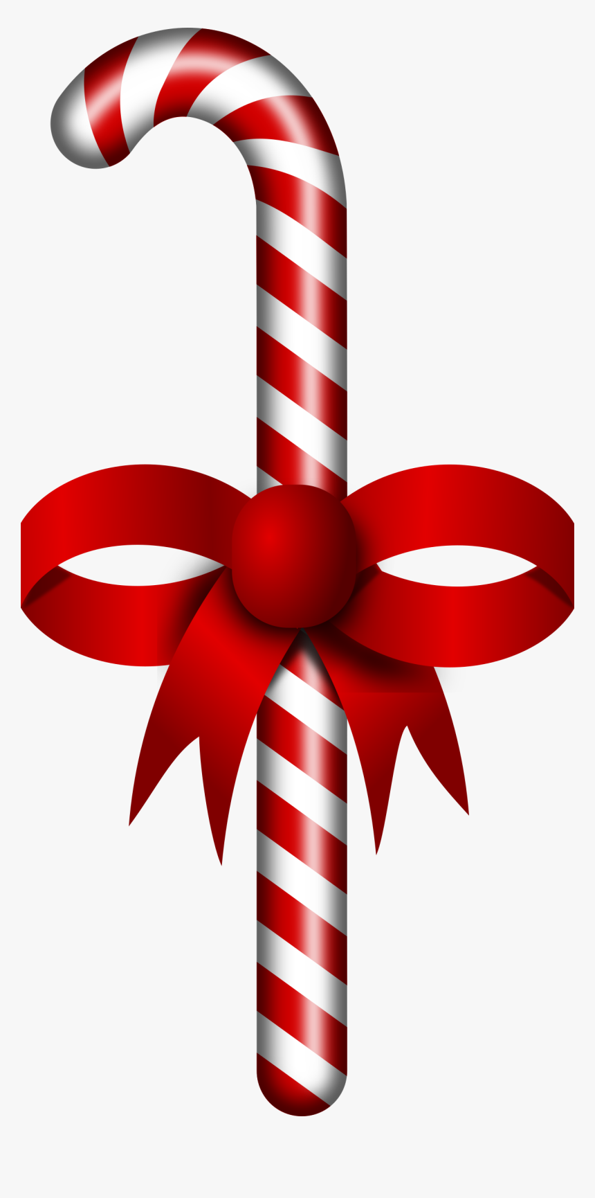 Transparent Candy Cane Png - Santa Claus Candy Stick, Png Download