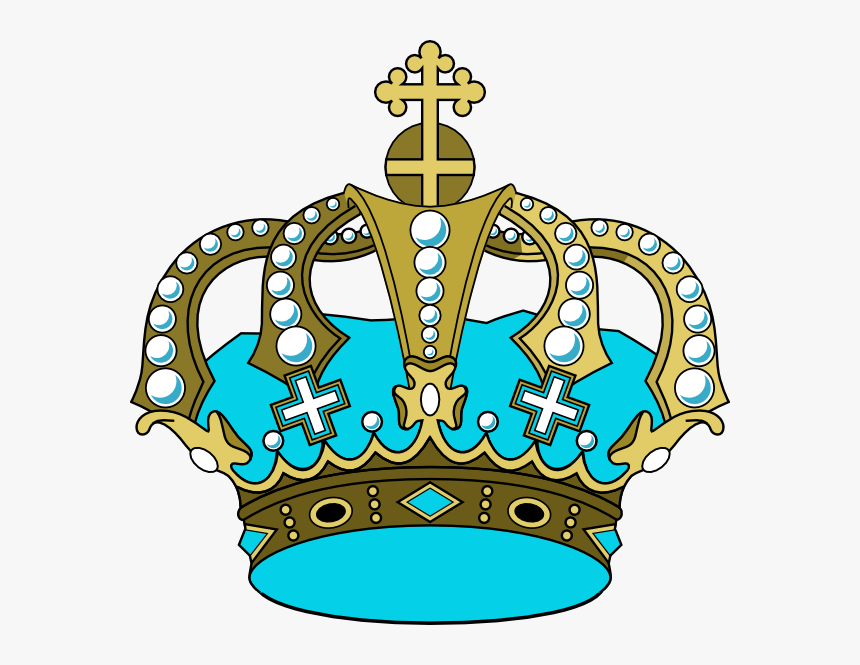 Purple And Gold Crown Png, Transparent Png