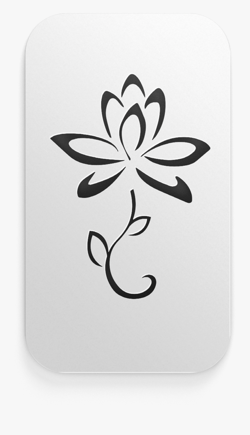Transparent Lotus Tattoo Png, Png Download