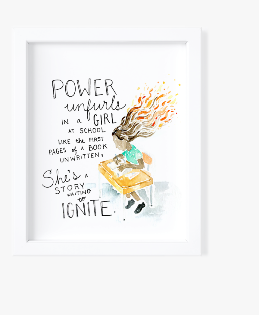 Powerofagirl - Illustration, HD Png Download