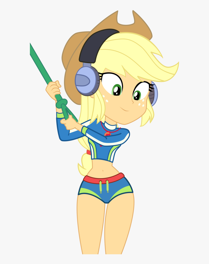Transparent Lost And Found Clipart - Mlp Applejack Equestria Girl, HD Png Download