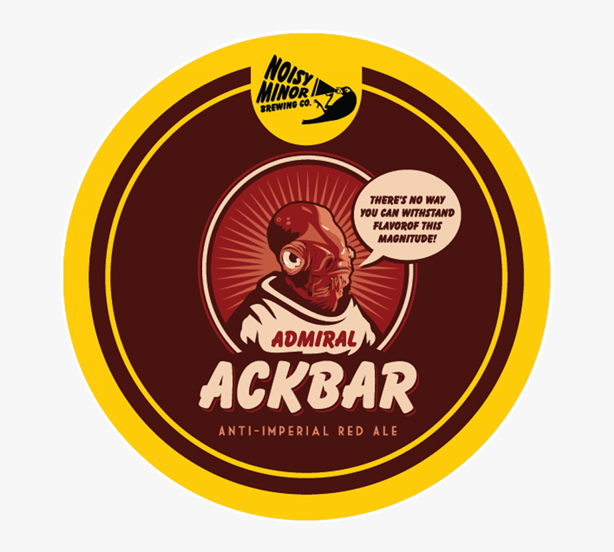 Noisy Minor Admiral Ackbar, HD Png Download